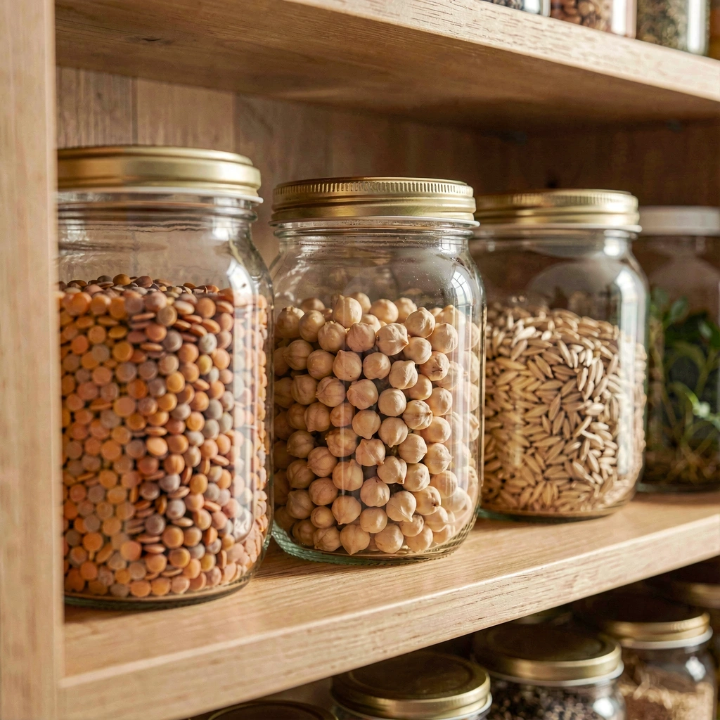 Legumbres y granos integrales